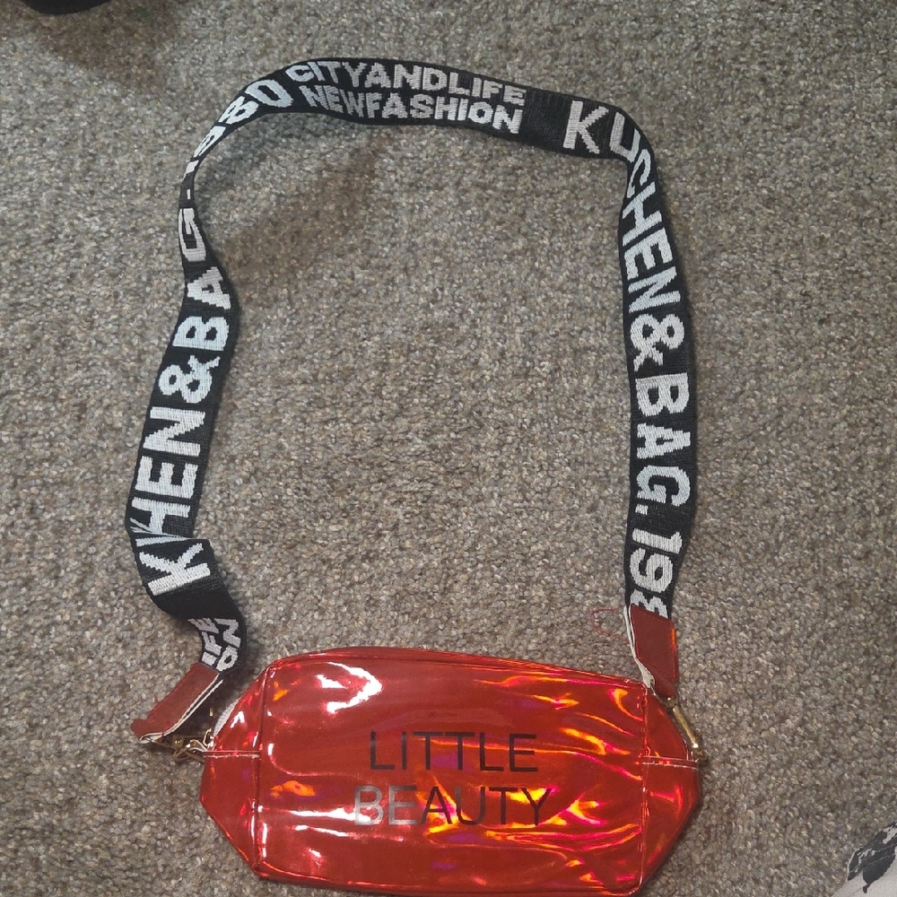 Vibrant Holographic Crossbody Bag